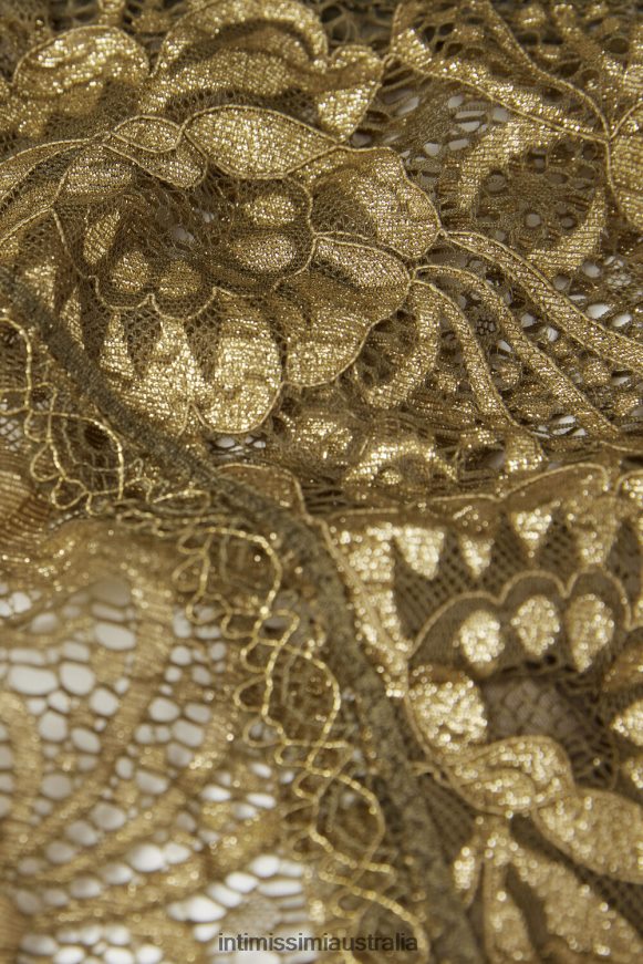 Intimissimi Women 333J-Green Moss/Oro Underwear 0RJT48841 Golden Goddess Knickers