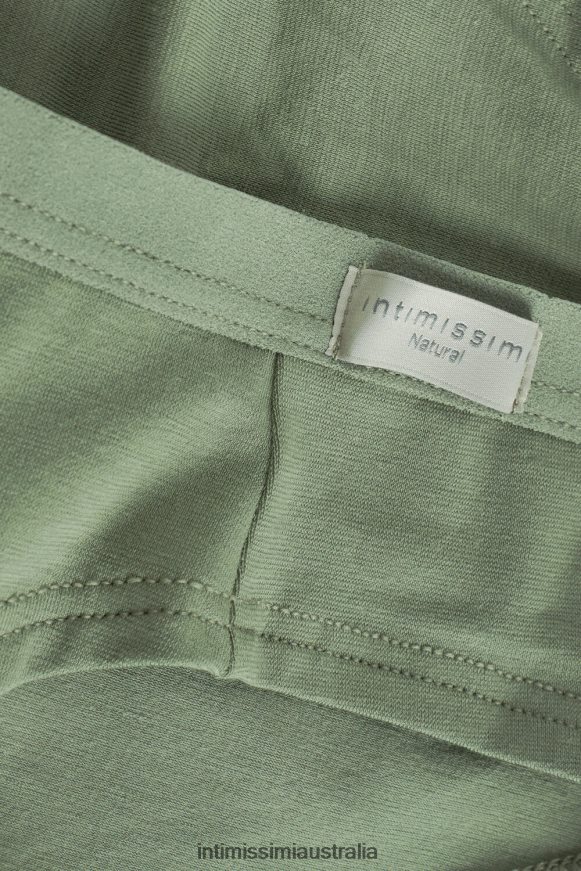 Intimissimi Women 344J-Salvia Green Underwear 0RJT48870 Natural Cotton Panties