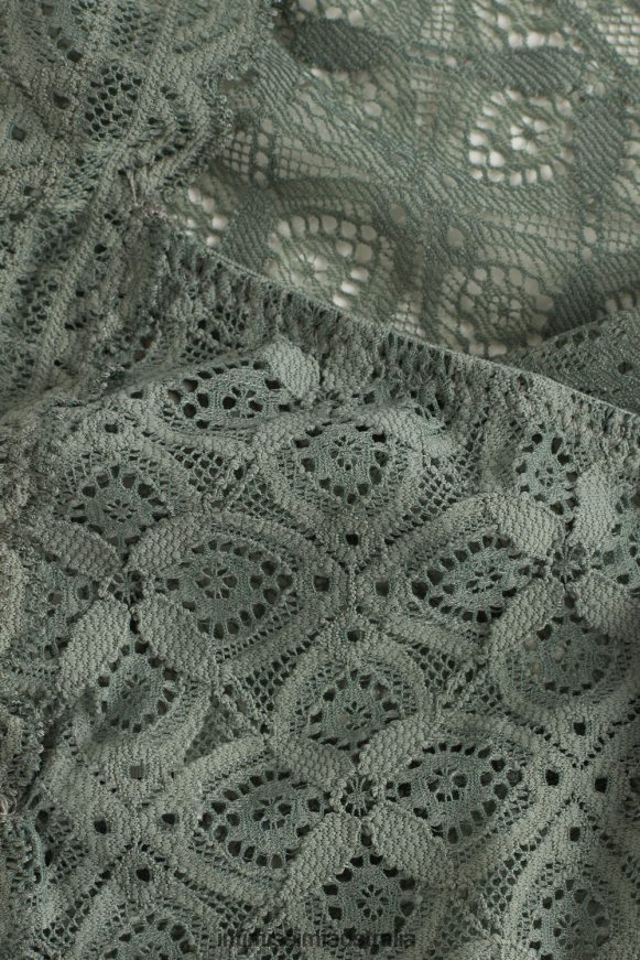 Intimissimi Women 344J-Salvia Green Underwear 0RJT48871 Low-Rise Lace Briefs