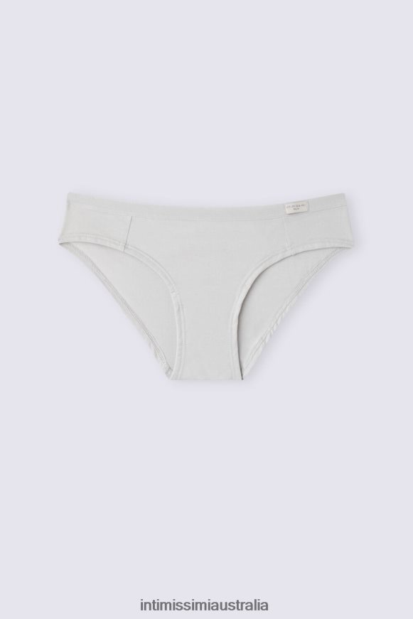 Intimissimi Women 347J-Ice Grey Underwear 0RJT48858 Natural Cotton Panties