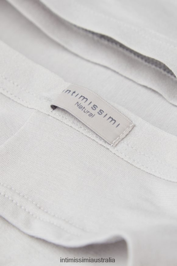 Intimissimi Women 347J-Ice Grey Underwear 0RJT48858 Natural Cotton Panties