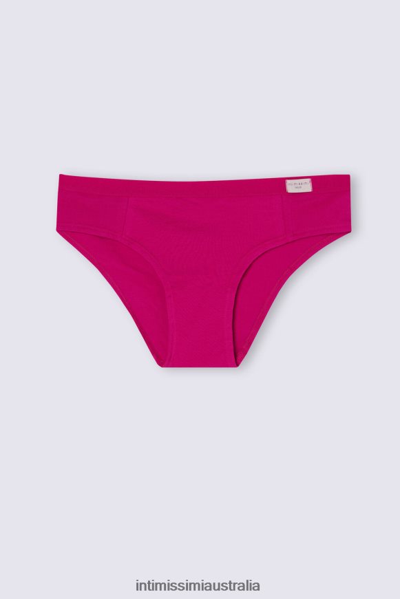 Intimissimi Women 348J-Purple Orchid Underwear 0RJT48854 Natural Cotton Panties