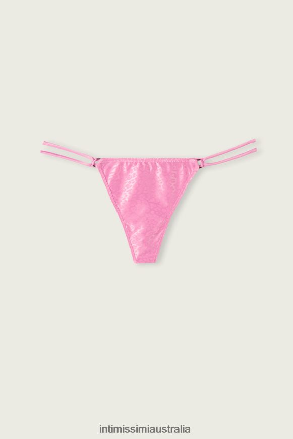Intimissimi Women 207J-Candy Pink Underwear 0RJT48957 Cool Minimal Thong with Side Straps