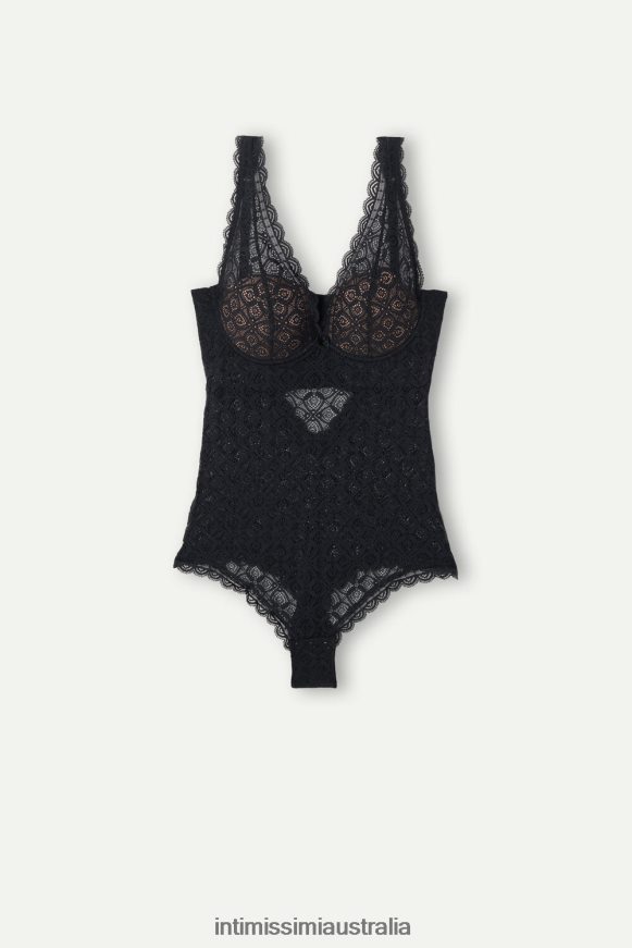 Intimissimi Women 019-Black Apparel 0RJT481230 Eleonora Lace Body