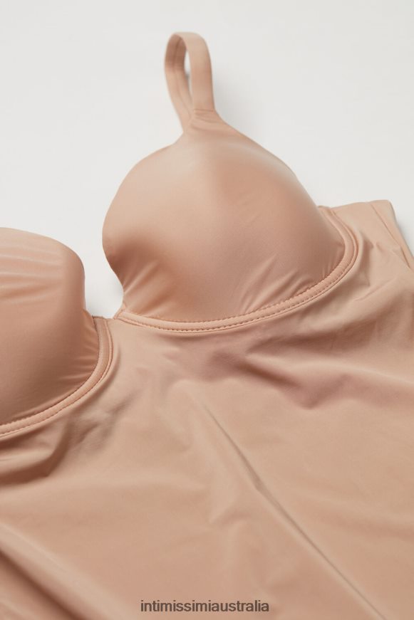 Intimissimi Women 044-Soft Beige Apparel 0RJT481238 Francesca Ultralight Microfibre Body