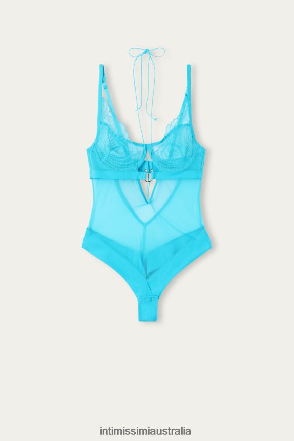 Intimissimi Women 210J-Digital Turquoise Apparel 0RJT481221 Steal the Show Bodysuit