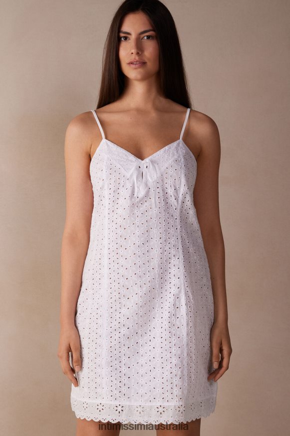Intimissimi Women 001-White Apparel 0RJT481215 Hello Sunshine Sangallo Slip
