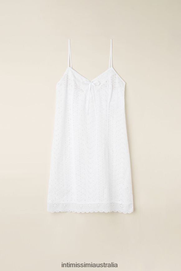 Intimissimi Women 001-White Apparel 0RJT481215 Hello Sunshine Sangallo Slip