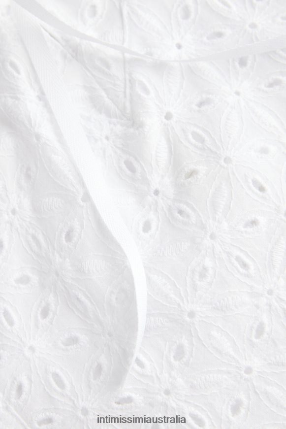 Intimissimi Women 001-White Apparel 0RJT481215 Hello Sunshine Sangallo Slip