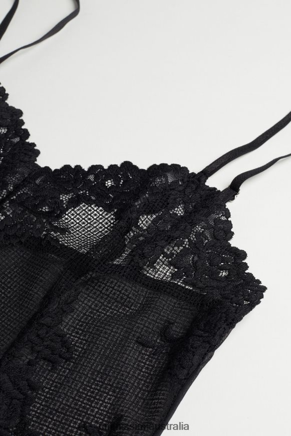 Intimissimi Women 019-Black Apparel 0RJT481231 Pretty Flowers Babydoll