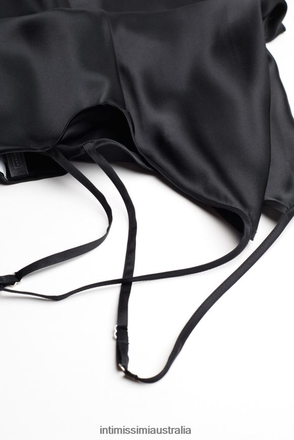 Intimissimi Women 019-Black Apparel 0RJT481252 Silk Slip