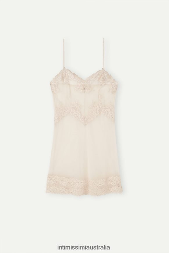 Intimissimi Women 2280-Pink Silk Apparel 0RJT481225 Pretty Flowers Babydoll