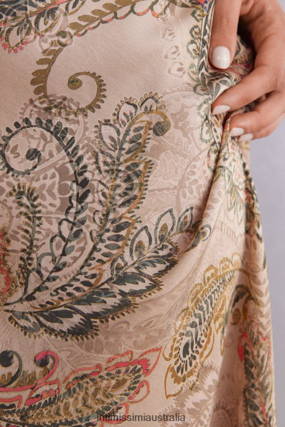 Intimissimi Women 342J-St.Golden Goddess Apparel 0RJT481203 Golden Goddess Full-length Viscose Satin Slip