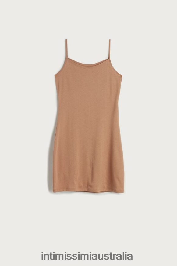 Intimissimi Women 417I-Medium Beige Apparel 0RJT481240 Ultrafresh Supima Cotton Slip