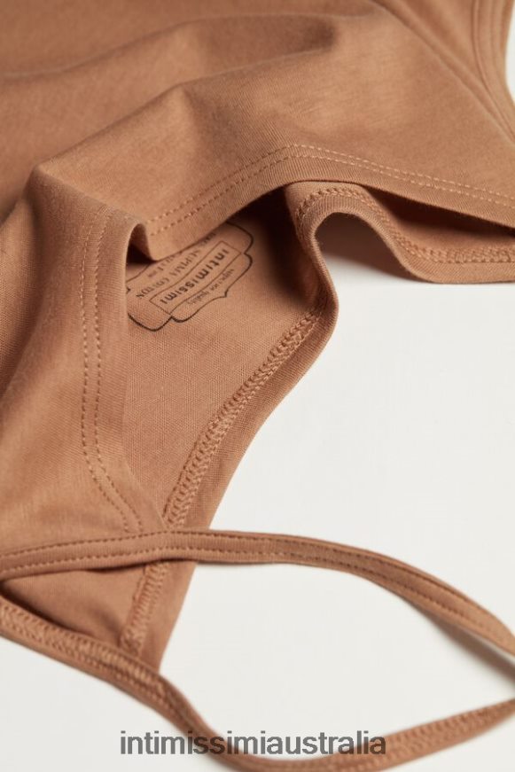 Intimissimi Women 417I-Medium Beige Apparel 0RJT481240 Ultrafresh Supima Cotton Slip