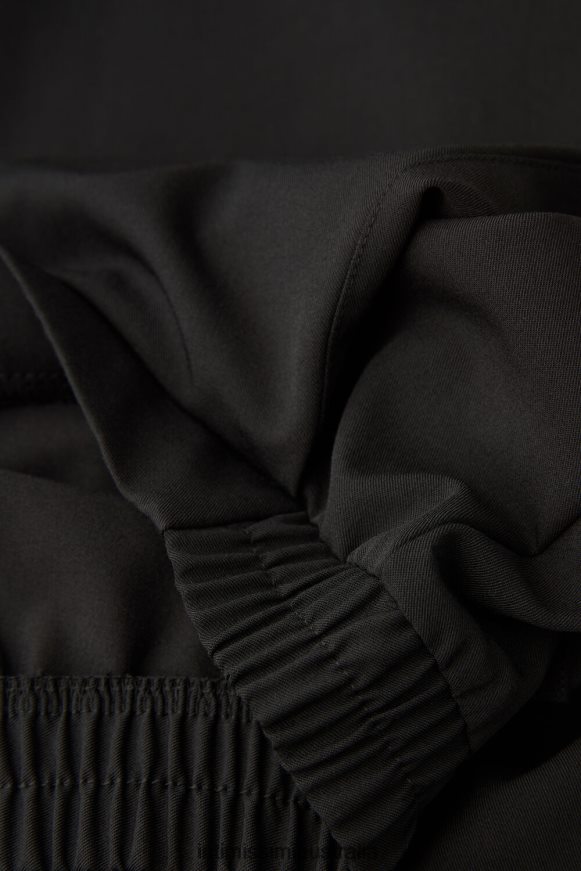 Intimissimi Women 019-Black Apparel 0RJT481330 Full-Length Trousers with Pockets