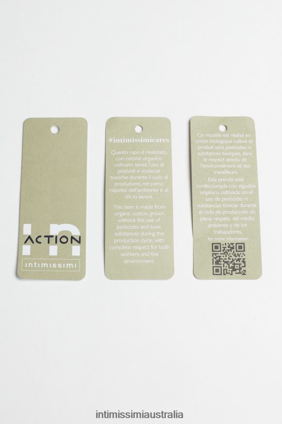 Intimissimi Women 019-Black Apparel 0RJT481400 In Action Stretch Organic Cotton Leggings