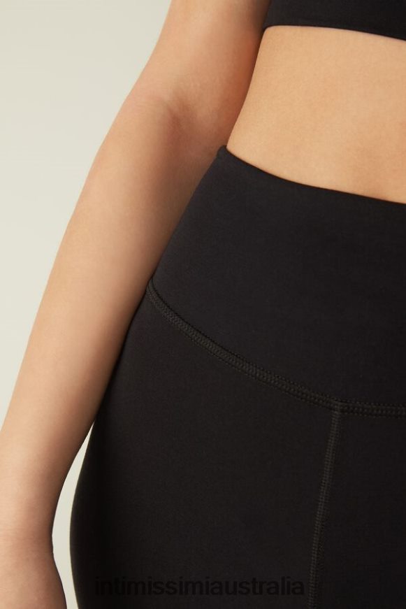Intimissimi Women 019-Black Apparel 0RJT481401 In Action Modal Leggings