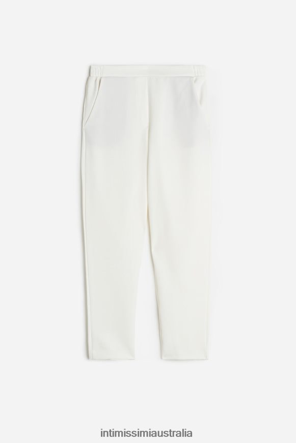 Intimissimi Women 2127-Powder White Apparel 0RJT481440 Trousers with Pockets