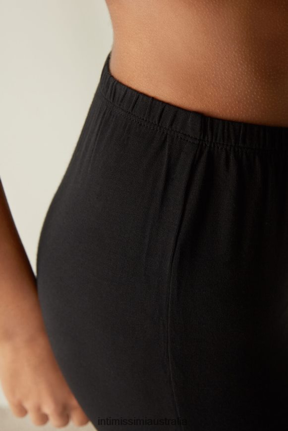 Intimissimi Women 019-Black Apparel 0RJT481671 Long Micromodal Trousers