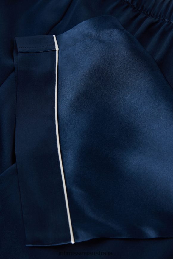 Intimissimi Women 1467-Intense Blue Apparel 0RJT481577 Silk Satin Trousers