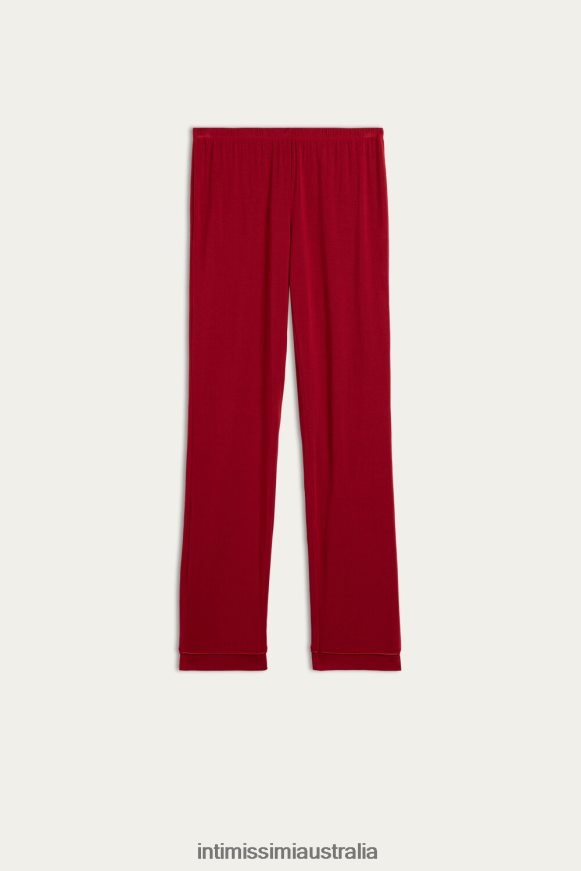 Intimissimi Women 1473-Red Apparel 0RJT481653 Long Micromodal Trousers