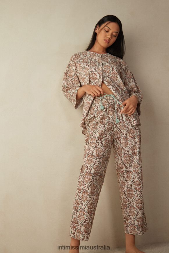 Intimissimi Women 994I-St.Spices Garden Apparel 0RJT481625 Spices Garden Cotton Trousers