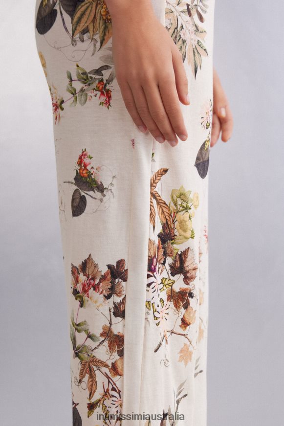 Intimissimi Women 999I-St.Autumn Botanics Apparel 0RJT481593 Autumn Botanic Ultrafresh Supima Cotton Trousers