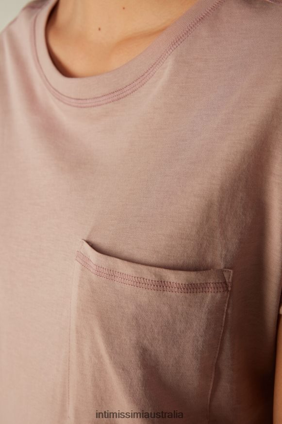 Intimissimi Women 011I-Pink Apparel 0RJT481660 Ultrafresh Supima Cotton Nightdress