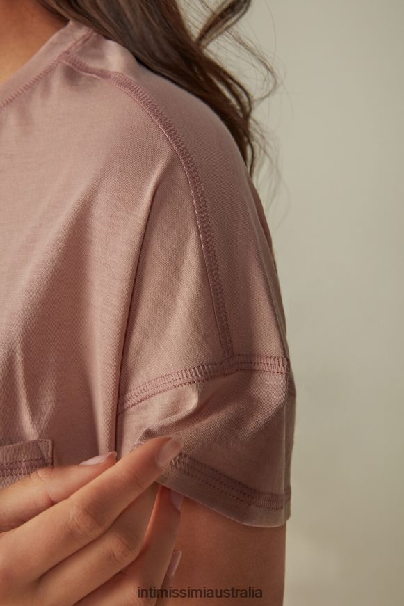 Intimissimi Women 011I-Pink Apparel 0RJT481660 Ultrafresh Supima Cotton Nightdress