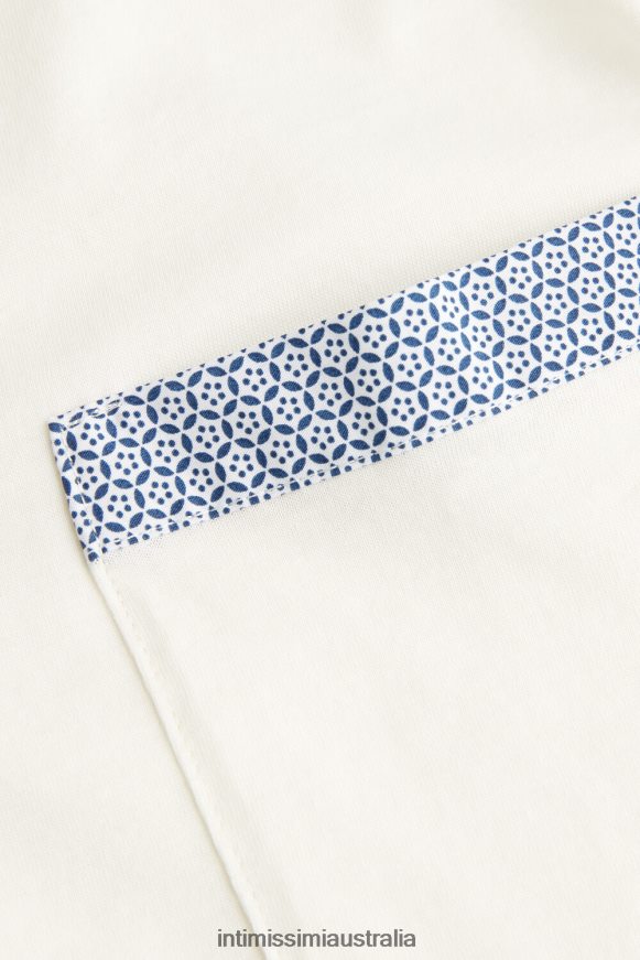 Intimissimi Women 2127-Powder White Apparel 0RJT481509 Santorini View Ultrafresh Supima Cotton Vest Top