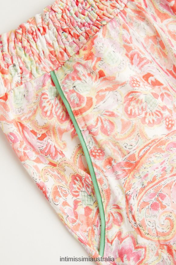 Intimissimi Women 240J-Summer Cashmere Print Apparel 0RJT481513 Summer Journey Ultrafresh Supima Cotton Shorts