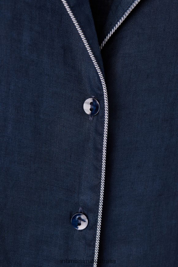 Intimissimi Women 243J-Sailor Blue Apparel 0RJT481531 Yacht Night Short-Sleeved Shirt