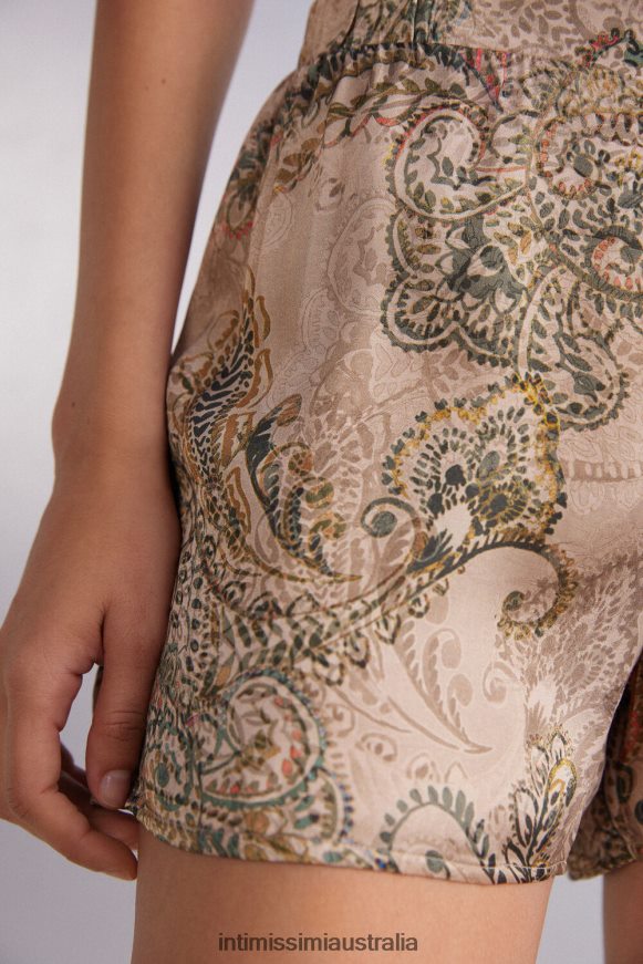 Intimissimi Women 342J-St.Golden Goddess Apparel 0RJT481491 Golden Goddess Viscose Satin Shorts