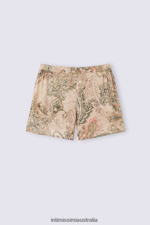 Intimissimi Women 342J-St.Golden Goddess Apparel 0RJT481491 Golden Goddess Viscose Satin Shorts
