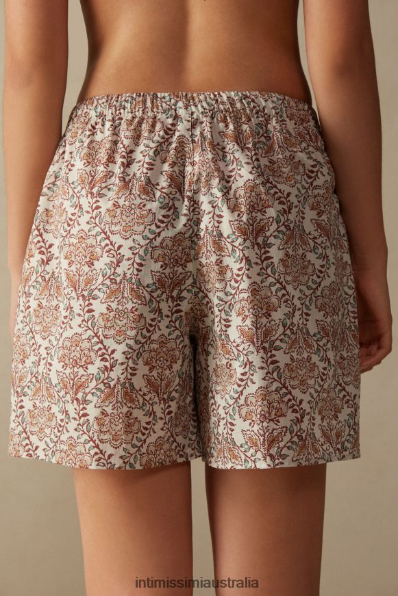 Intimissimi Women 994I-St.Spices Garden Apparel 0RJT481626 Spices Garden Cotton Shorts