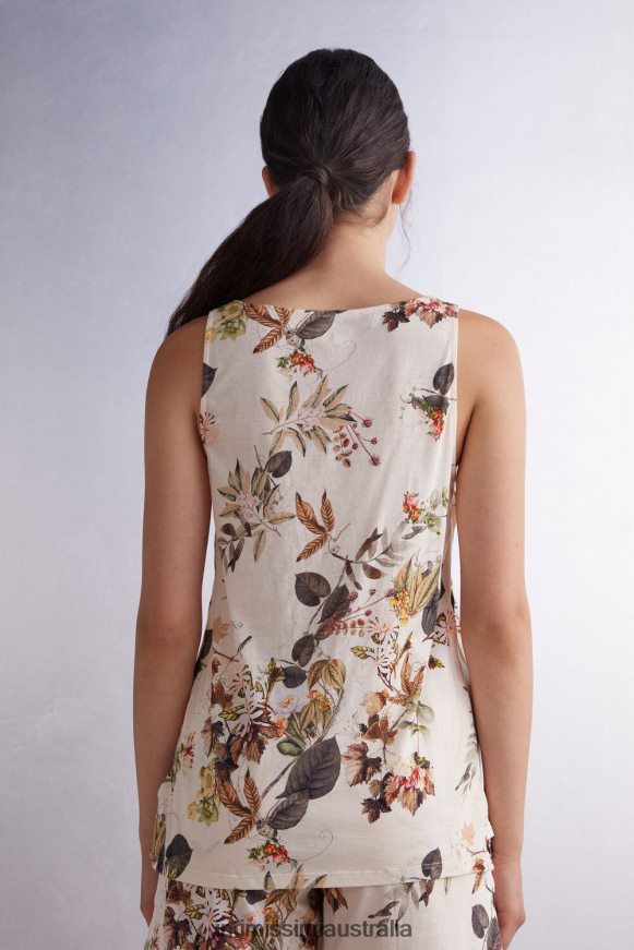 Intimissimi Women 999I-St.Autumn Botanics Apparel 0RJT481269 Autumn Botanic Ultrafresh Supima Cotton Top