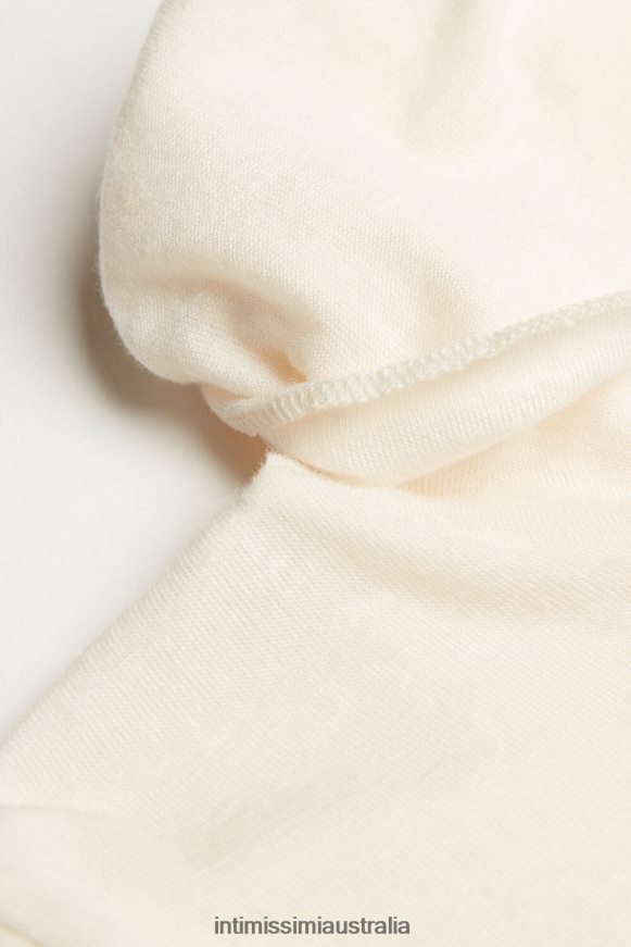 Intimissimi Women 231I-Natural Vanilla Apparel 0RJT481382 Ultralight Modal With Cashmere High-Neck Body