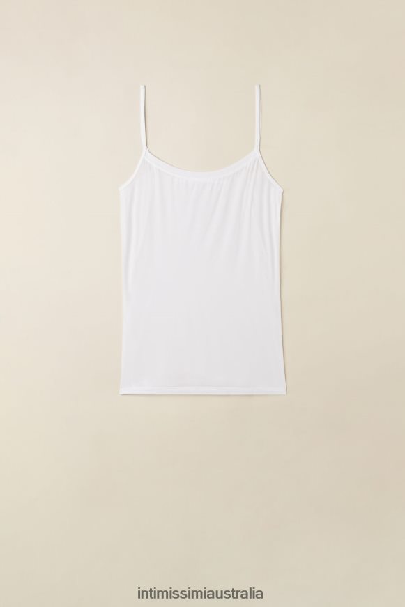 Intimissimi Women 001-White Apparel 0RJT481280 Ultralight Microfibre Top
