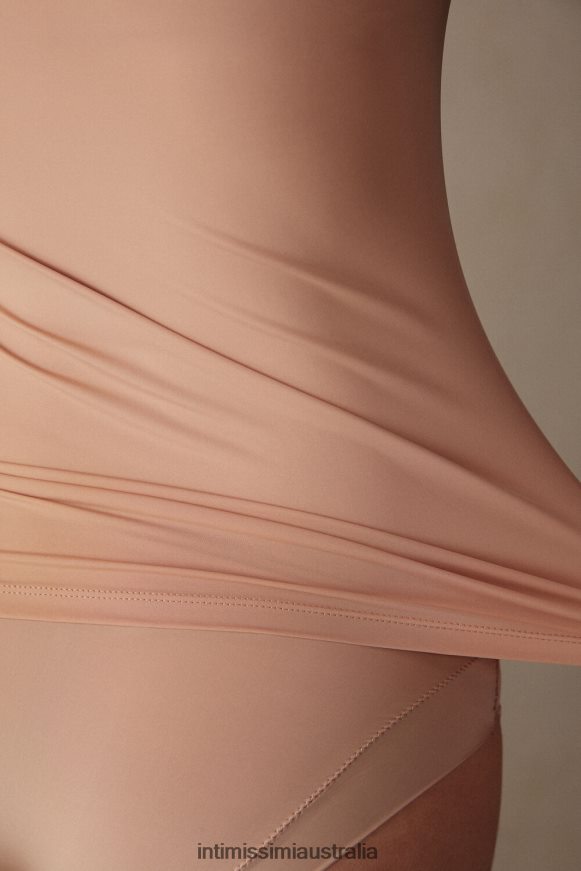 Intimissimi Women 044-Soft Beige Apparel 0RJT481479 Light Microfibre Strappy Top