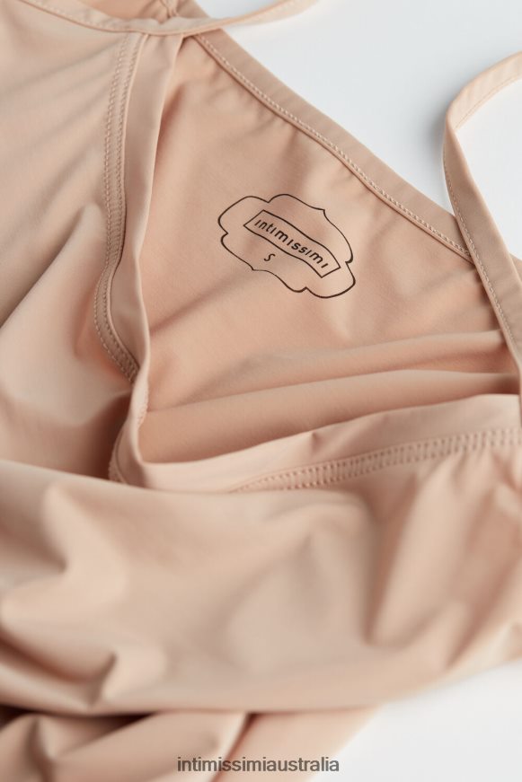 Intimissimi Women 044-Soft Beige Apparel 0RJT481479 Light Microfibre Strappy Top