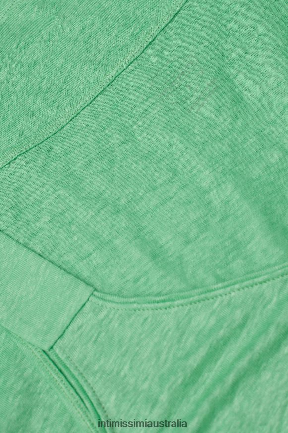 Intimissimi Women 218J-Apple Mint Apparel 0RJT481307 Linen Camisole