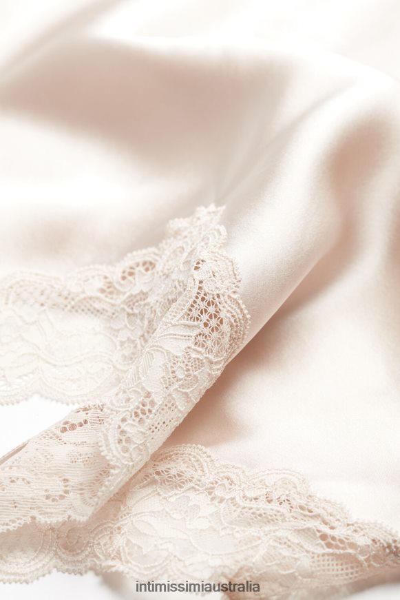 Intimissimi Women 2280-Pink Silk Apparel 0RJT481477 Lace and Silk Top