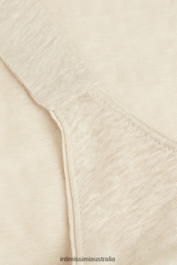 Intimissimi Women 913I-Beige Rope Apparel 0RJT481293 Linen Camisole