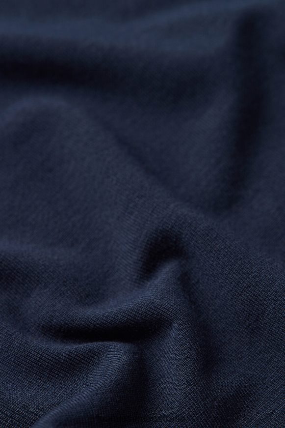 Intimissimi Women 1467-Intense Blue Apparel 0RJT481358 Long-Sleeved Boat-Neck Micromodal Top